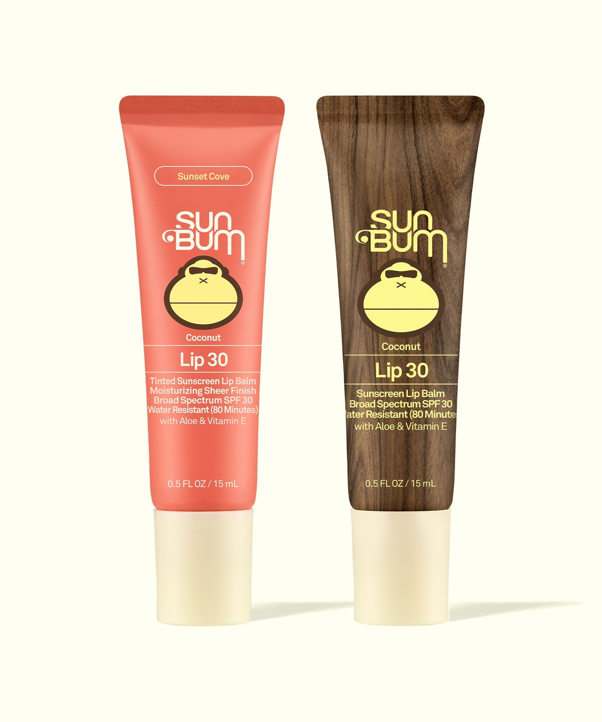 Lip 30 Duo: Clear + Sunset Cove